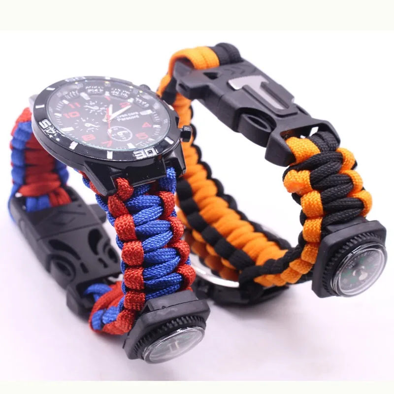 Fire Starting Kit - Bracciale multifunzionale per tessitura di corde
