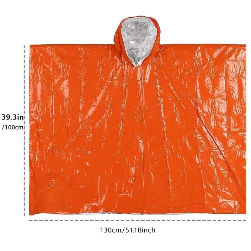 Set di 4 Pezzi di Poncho d'Eme - Survival Blanket Reflective recensione e prezzo
